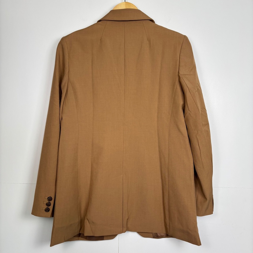 Banana Republic Sculpted Stretch Blazer 12 Afternoon Latte Professional Minimal - Picture 12 of 16